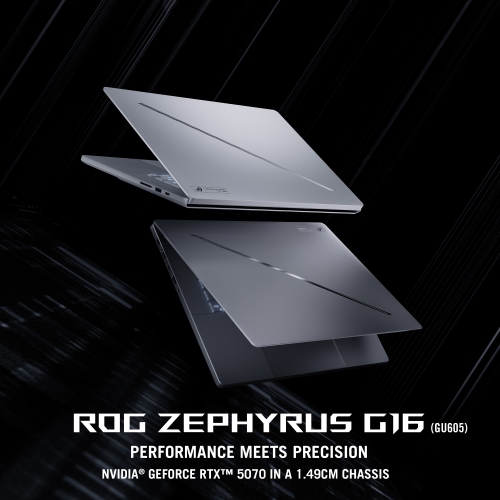ROG Zephyrus G16 Gaming Laptop (16” ROG Nebula Display / Intel Core Ultra 7 255H / NVIDIA GeForce RTX 5070 / 32GB / 1TB / Windows 11 Home /