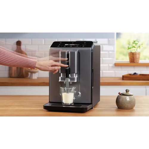 Bosch 300 Series VeroCafe Fully Automatic Espresso Machine - Dark Silver by BOSCH - Refurbished condition - Image 3