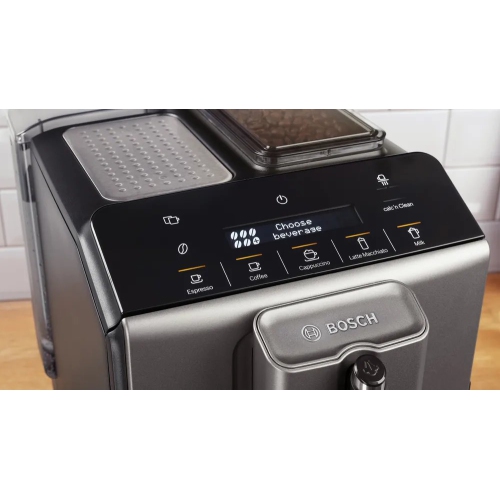 Bosch 300 Series VeroCafe Fully Automatic Espresso Machine - Dark Silver by BOSCH - Refurbished condition - Image 4