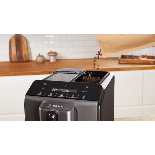 Bosch 300 Series VeroCafe Fully Automatic Espresso Machine - Dark Silver by BOSCH - Refurbished condition - Image 7