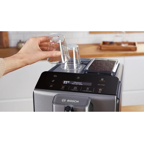 Bosch 300 Series VeroCafe Fully Automatic Espresso Machine - Dark Silver by BOSCH - Refurbished condition - Image 8