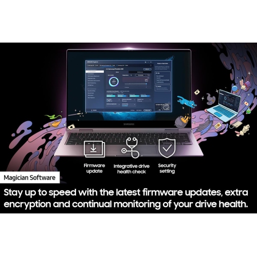 Samsung T9 Portable SSD 2TB, Up to 2,000MB/s, USB 3.2 Gen2 - Black by SAMSUNG - Open Box condition - Image 4