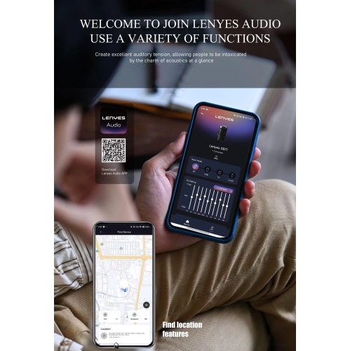 Lenyes S871 — Portable Bluetooth Speaker • Bluetooth 5.3