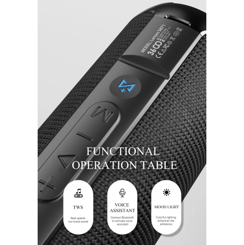 Lenyes S871 — Portable Bluetooth Speaker • Bluetooth 5.3