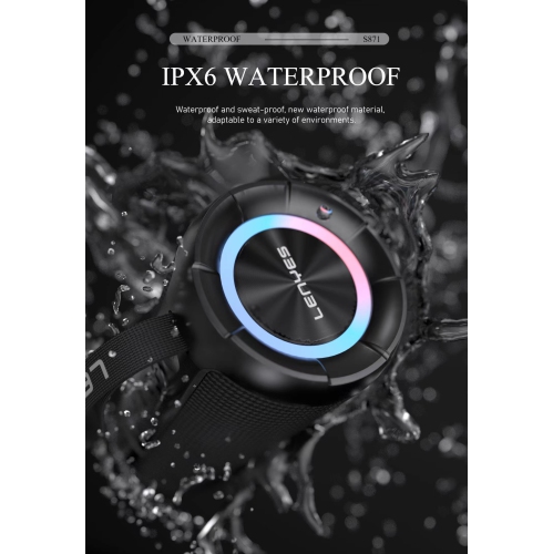 Lenyes S871 — Portable Bluetooth Speaker • Bluetooth 5.3