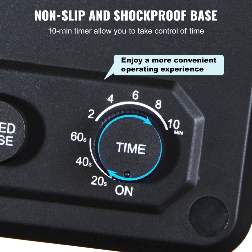 VEVOR 375W Milkshake Maker, 3 Electric Milkshake Machine, Triple Heads Drink Mixer Blender Machine, 3-Speed Milkshake Mixer with 3 x 820 ml Stainless