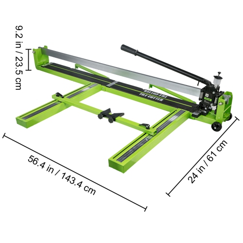 VEVOR 47 Inch Tile Cutter, Manual Tile Cutter All-Steel Frame,Tile Cutting Machine with Laser Guide and Bonus Spare Cutter,Tile Cutter Hand Tool for