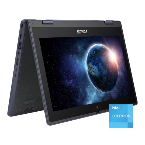 ASUS  11.6"hd Touchscreen 2 In 1 Rugged ＆ Spill Resistant Notebook for Students-Gray(Intel Celeron N100/ 128GB SSD/4 GB Ram/ Win11 Pro)