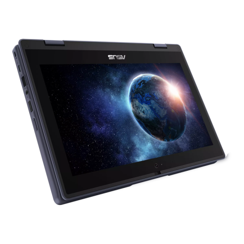 Asus 11.6"HD Touchscreen 2 in 1 Rugged & Spill Resistant Notebook for Students-Gray(Intel Celeron N100/ 128GB SSD/4 GB RAM/ Win11 Pro)