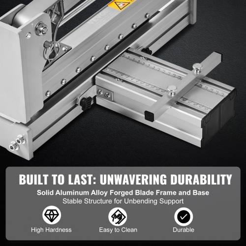 VEVOR 13 inch Floor Cutter, Cuts Vinyl Plank, Laminate, Engineered Hardwood, Siding, 0.47in Cutting Depth Effortless And Easy Cutting, Vinyl Plank