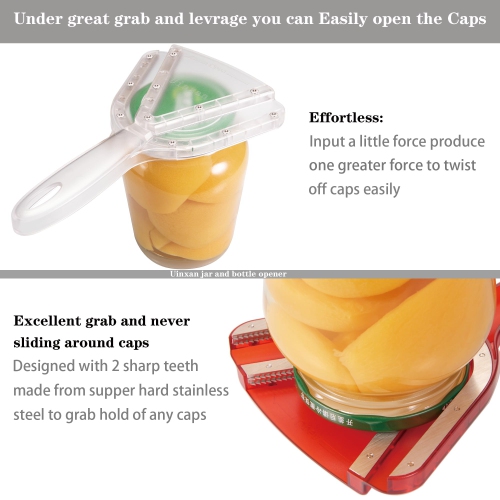 Can opener for seniors with arthritis, easy to twist off bottle caps, unique kitchen utensil, great gift for seniors/women/men