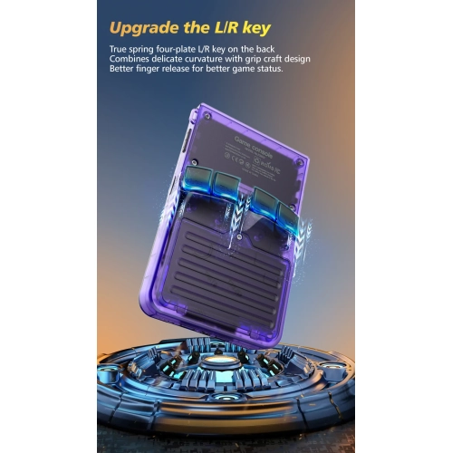 New R36XX Retro Game Console, 3.5-inch Screen, WiFi Function, Linux System, Open Source Handheld Game Console, Portable Retro Handheld Nostalgic Game