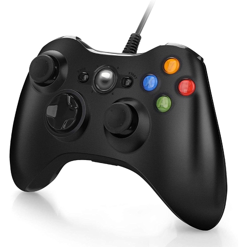 Manette Android tout-en-un; Manette de jeu avec fil XBOX360; Ordinateur; Manette de jeu; Manette avec fil pour Xbox 360 de Microsoft; Manette avec