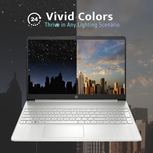 Refurbished Excellent - HP 15.6" HD Touchscreen Laptop, Intel i5-1135G7, 512GB SSD, 16GB RAM, Intel Iris Xe Graphics, Full Size Keyboard, HD Camera,