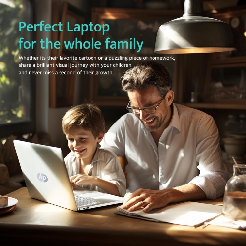 Refurbished Excellent - HP 15.6" HD Touchscreen Laptop, Intel i5-1135G7, 512GB SSD, 16GB RAM, Intel Iris Xe Graphics, Full Size Keyboard, HD Camera,