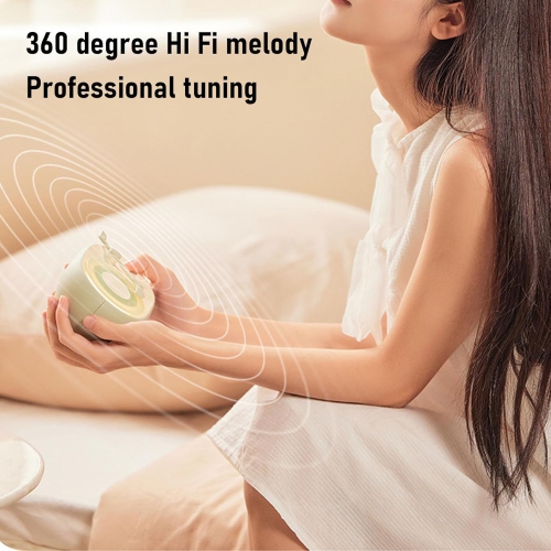 Retro Bluetooth Speaker with Night Light - 5W Rich Bass, BT 5.3, 1200mAh Battery, USB Charging, Portable Wireless Speaker for Home & Gifts