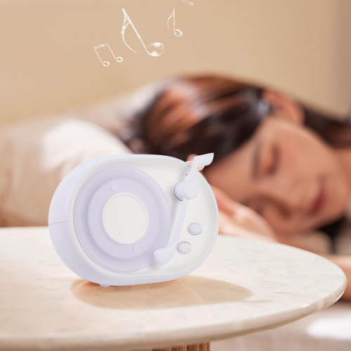 Retro Bluetooth Speaker with Night Light - 5W Rich Bass, BT 5.3, 1200mAh Battery, USB Charging, Portable Wireless Speaker for Home & Gifts