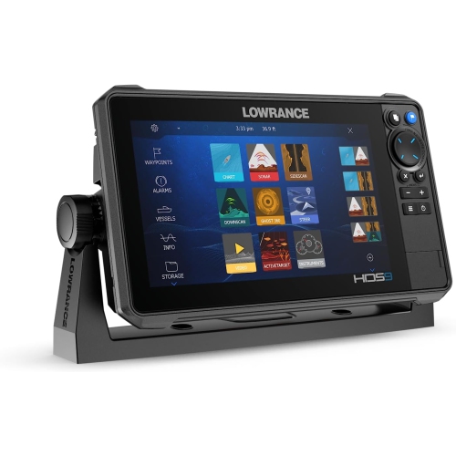 Lowrance HDS PRO 9 Inch Fish Finder/Chart Plotter with ActiveImaging HD 3-in-1 Transducer with Smartphone Integration