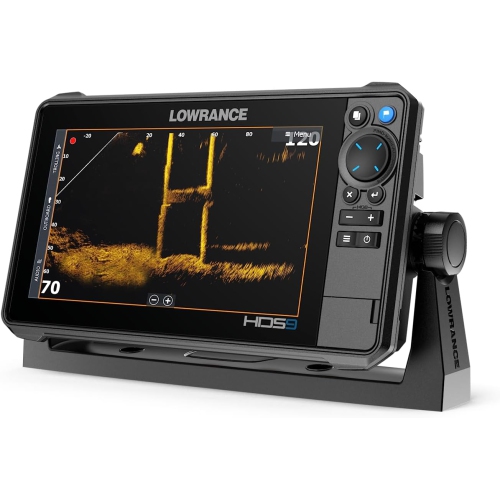 Lowrance HDS PRO 9 Inch Fish Finder/Chart Plotter with ActiveImaging HD 3-in-1 Transducer with Smartphone Integration