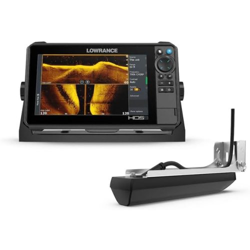 Lowrance HDS PRO 9 Inch Fish Finder/Chart Plotter with ActiveImaging HD 3-in-1 Transducer with Smartphone Integration