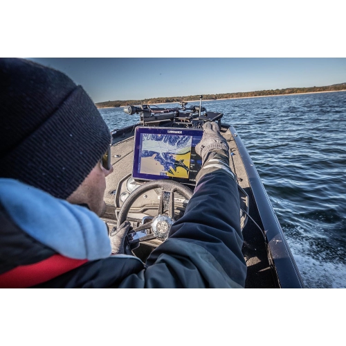 Lowrance HDS PRO 9 Inch Fish Finder/Chart Plotter with ActiveImaging HD 3-in-1 Transducer with Smartphone Integration