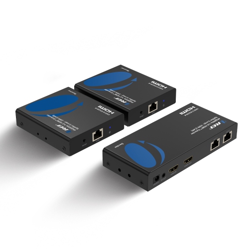 OREI  4K60Hz 1X2 HDMI Extender Splitter (Loop) - 230Ft (Cat6) (Uhd12-Ex230-K)