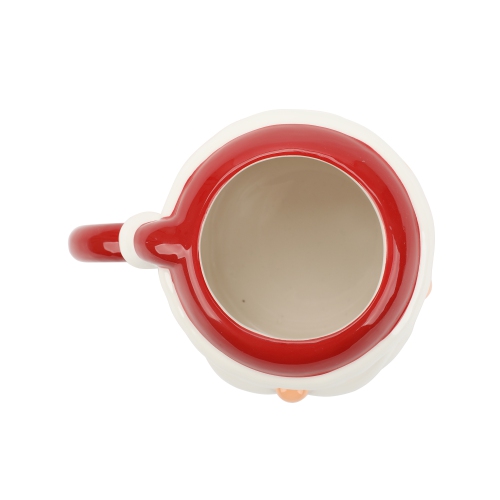 Tasse sculptée de Rudolph le renne au nez rouge du père Noël Kris Kringle 16&nbsp;oz