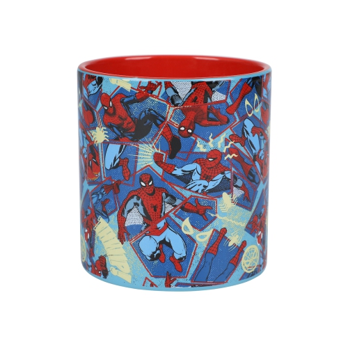 Tasse en céramique de 16 oz pour collage de superhéros Spider-Man