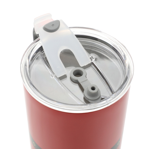 40 oz Stainless Steel Tumbler with Handle and Straw