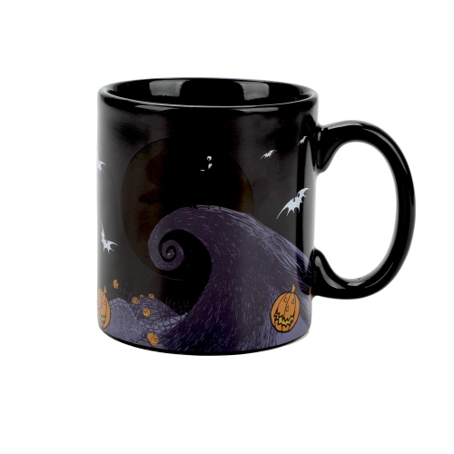 La tasse en céramique réactive à la chaleur de L'étrange Noël de monsieur Jack 20 oz