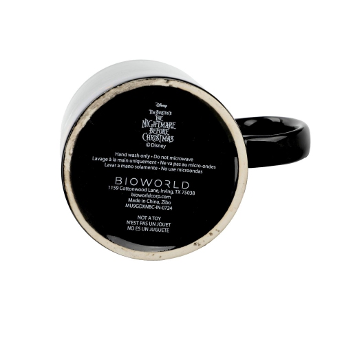 La tasse en céramique réactive à la chaleur de L'étrange Noël de monsieur Jack 20 oz