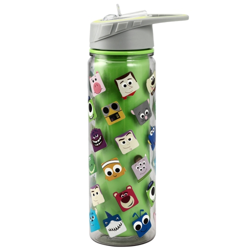 Disney Pixar Characters Blocks 16 Oz Water Bottle