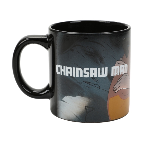 Chainsaw Man Denji – Décalcomanie motif plein, tasse en céramique, 16 oz
