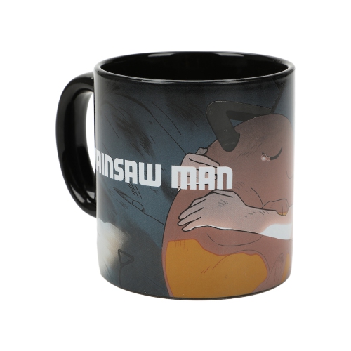Chainsaw Man Denji – Décalcomanie motif plein, tasse en céramique, 16 oz
