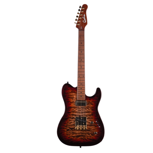 Guitare électrique Artisan TC Whiskey Burst MN 053452 de Godin – FABRIQUÉ AU CANADA