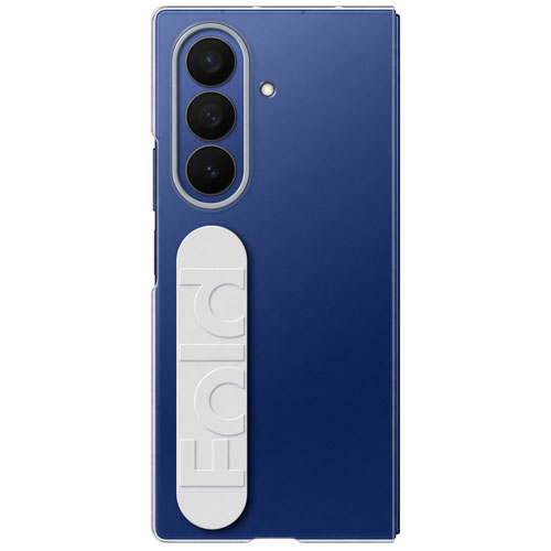 Samsung Clear Grip Case with Strap for Galaxy Z Fold7 - Clear