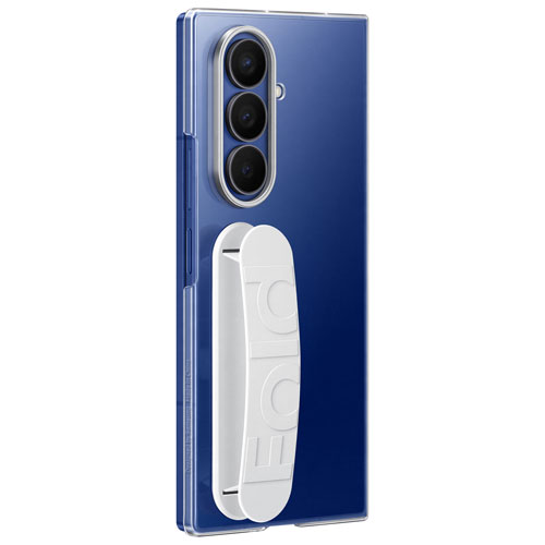 Samsung Clear Grip Case with Strap for Galaxy Z Fold7 - Clear