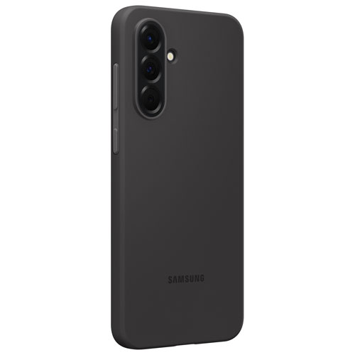 Samsung Silicone Fitted Soft Shell Case for Galaxy A56 - Black