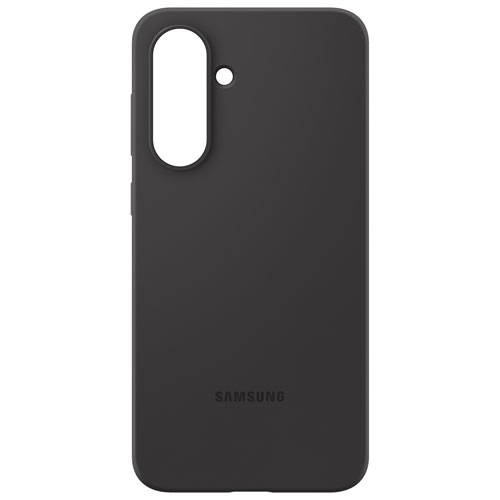 Samsung Silicone Fitted Soft Shell Case for Galaxy A56 - Black