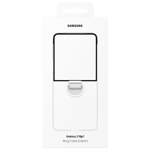 Samsung Ring Case for Galaxy Z Flip7 - Clear