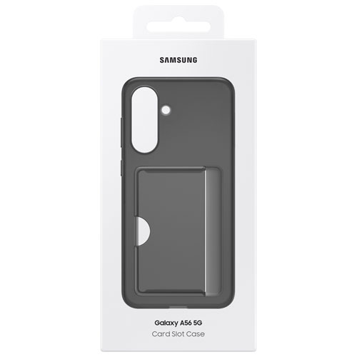 Samsung Card Slot Case for Galaxy A56 - Black
