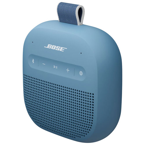 Haut-parleur sans fil Bluetooth SoundLink Micro de Bose - Bleu crépuscule