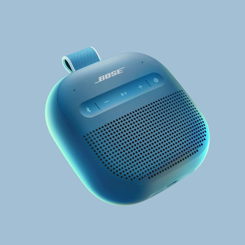 Haut-parleur sans fil Bluetooth SoundLink Micro de Bose - Bleu crépuscule