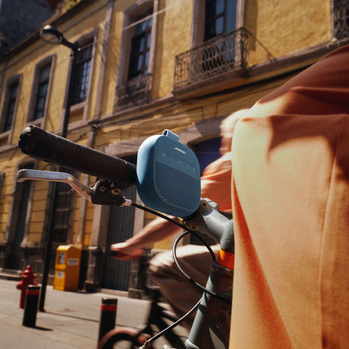 Haut-parleur sans fil Bluetooth SoundLink Micro de Bose - Bleu crépuscule