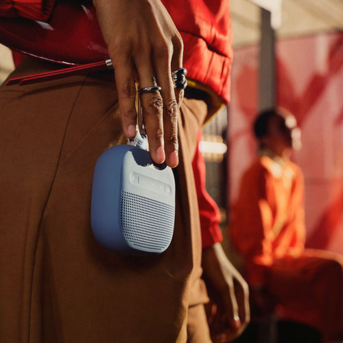 Haut-parleur sans fil Bluetooth SoundLink Micro de Bose - Bleu crépuscule