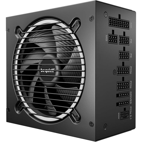 Pure Power 13 M 850W Power Supply, 80+ Gold Certification, ATX 3.1 PSU, Support for PCIe 5.1 GPUs, semi-Passive 120mm be quiet! Fan, Single Rail, for