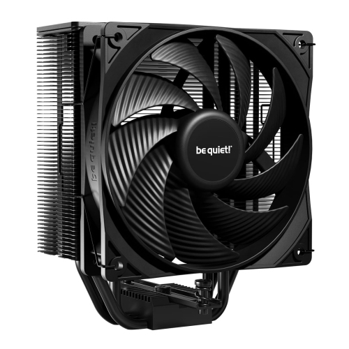 be quiet! Pure Rock 3 Black CPU Air Cooler | 4 High Performance 6mm Heat Pipes with HDT Technology | 120mm PWM Fan |AMD:AM4 AM5/Intel LGA
