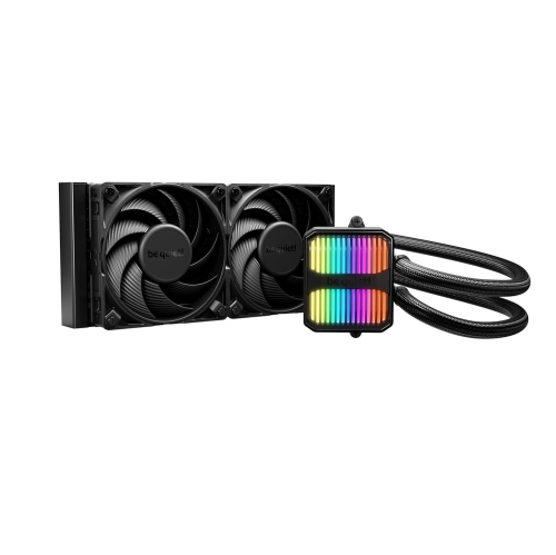 be quiet! Silent Loop 3 240mm CPU AIO Liquid Cooler | 3 Silent Wings 4 120mm PWM High-Speed Fans | Quiet Performance| 6-Pole Motor | Discreet ARGB