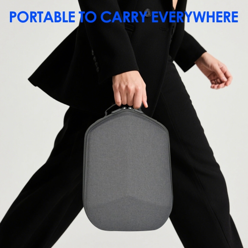 Étui pour Meta Quest 2, étui de transport rigide compatible avec le casque de jeu de réalité virtuelle de base Meta/Oculus Quest 2 et les manettes