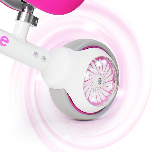 Draisienne de bébé, motos adorables pour tout-petits de 12-36 mois Cadeaux pour fille de 1 an pour faire passer bébé de debout à course avec siège